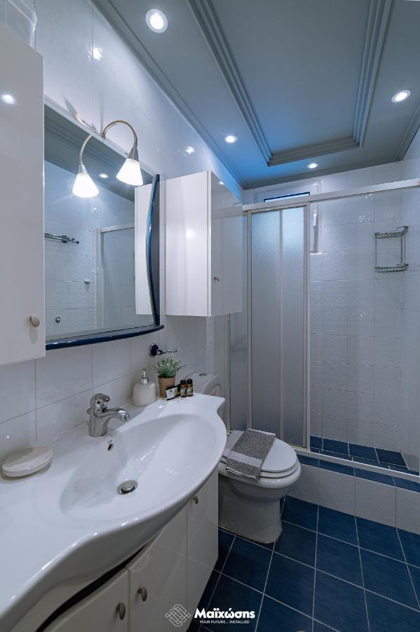 Helianthos Villa - Apartment No1 Palaiontsiflikion Luaran gambar