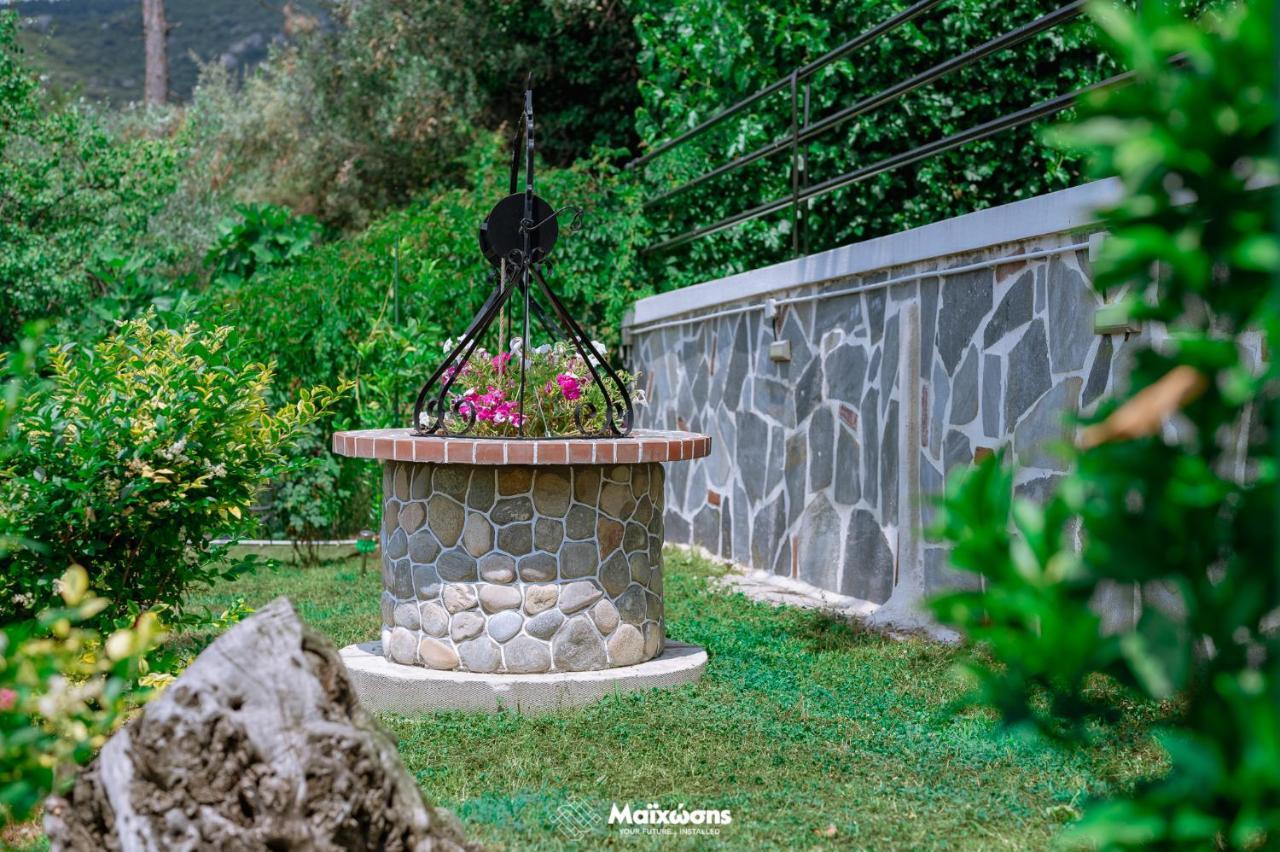 Helianthos Villa - Apartment No1 Palaiontsiflikion Luaran gambar