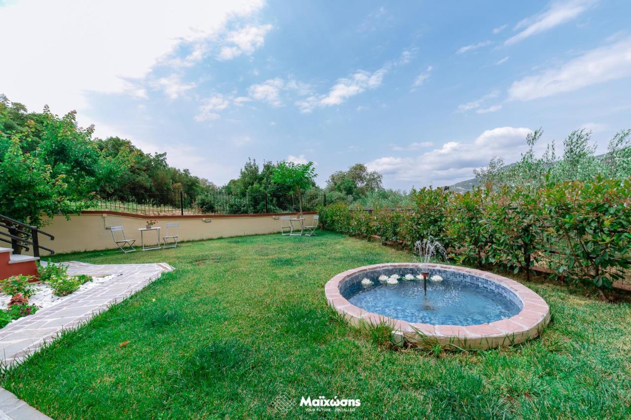 Helianthos Villa - Apartment No1 Palaiontsiflikion Luaran gambar