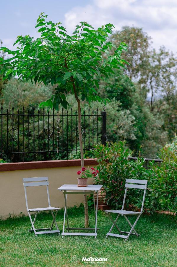Helianthos Villa - Apartment No1 Palaiontsiflikion Luaran gambar