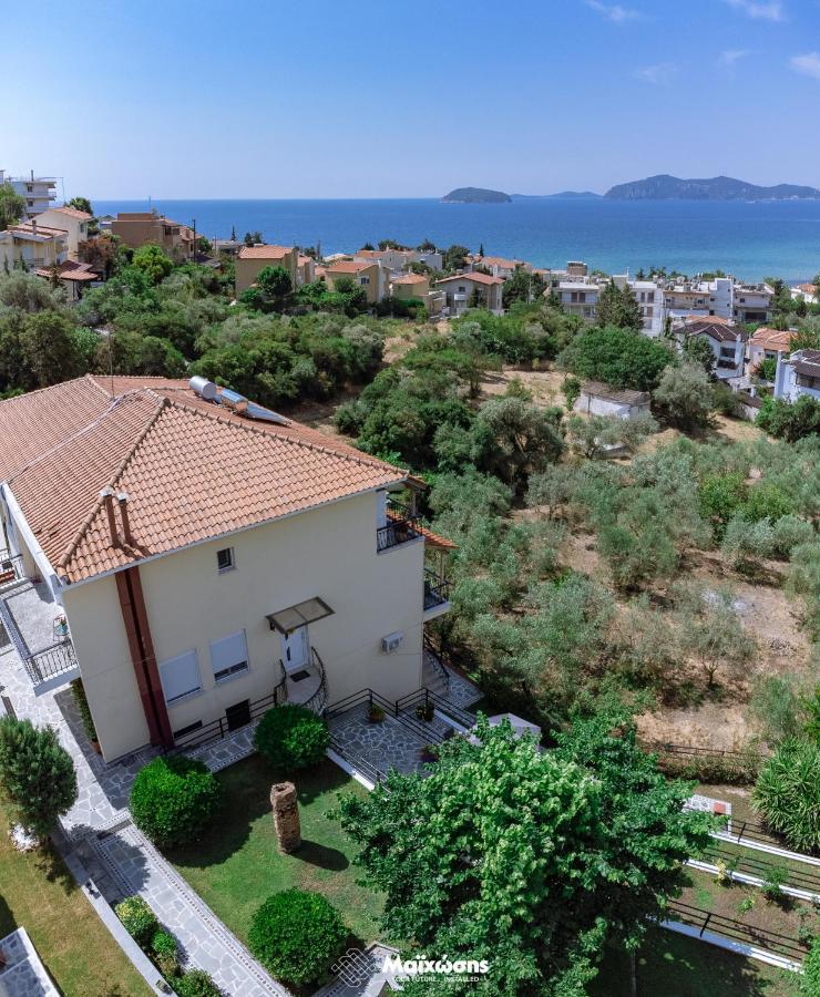 Helianthos Villa - Apartment No1 Palaiontsiflikion Luaran gambar