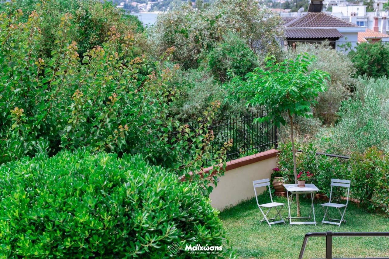 Helianthos Villa - Apartment No1 Palaiontsiflikion Luaran gambar
