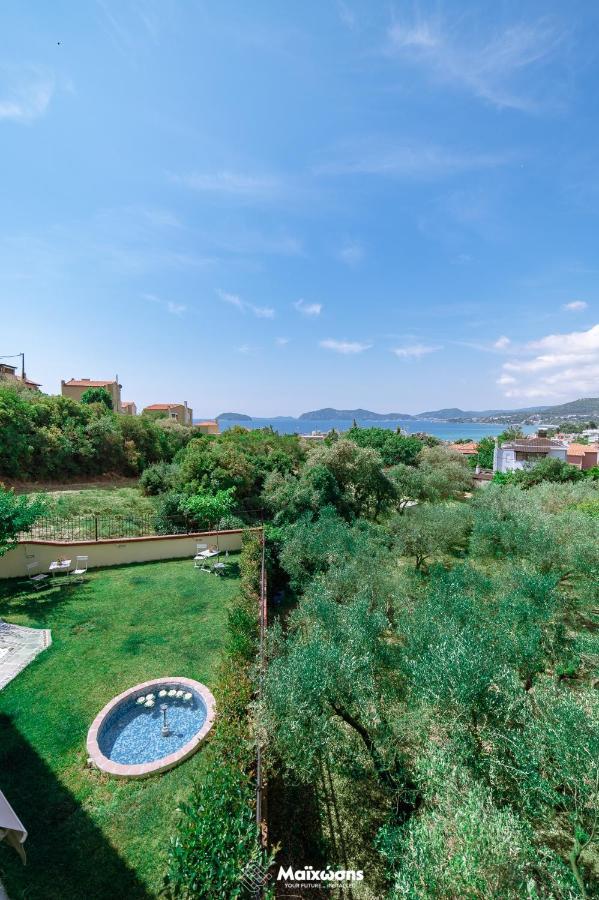 Helianthos Villa - Apartment No1 Palaiontsiflikion Luaran gambar