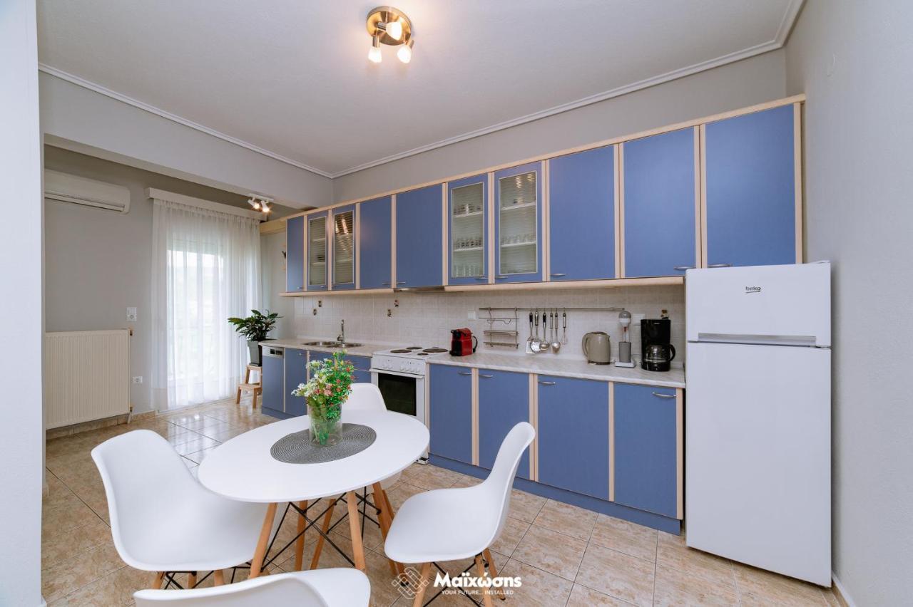 Helianthos Villa - Apartment No1 Palaiontsiflikion Luaran gambar